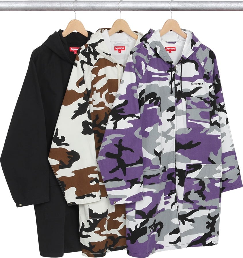 Twill Zip Parka